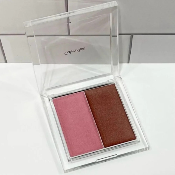 Calvin Klein Pink Luster/Mocha Glow Blush & Bronzer Duo - Picture 1 of 1